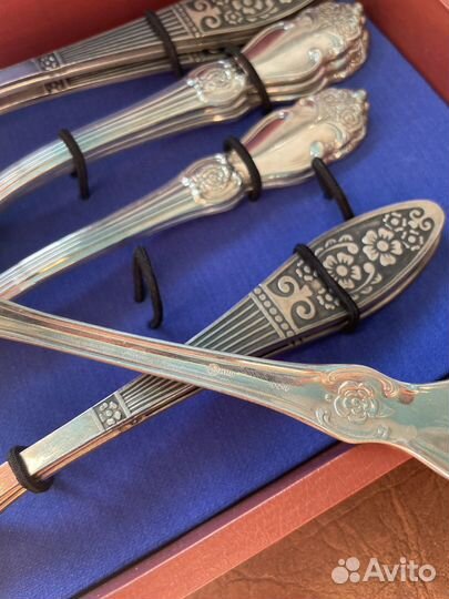 Набор столовых приборов мельхиор СССР