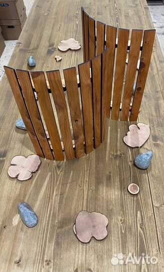 Абажуры для бани из сибирского можжевельника