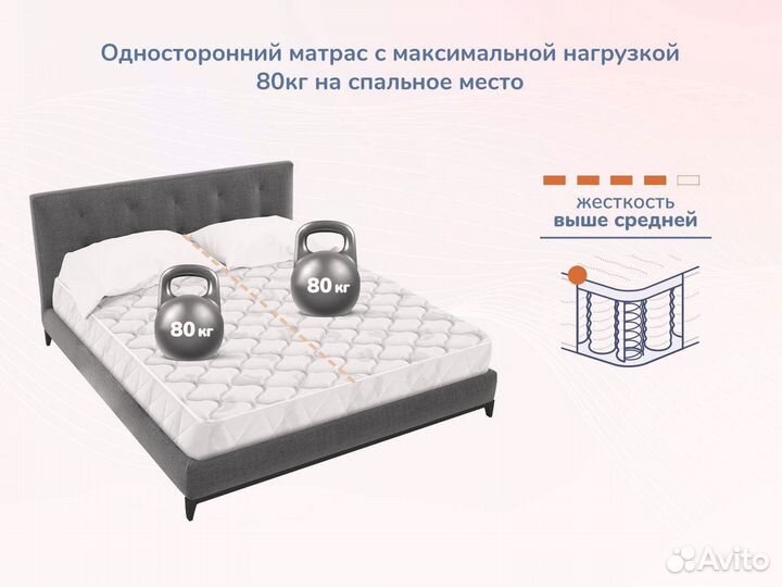 Матрас ортопедический с гарантией 140 на 190