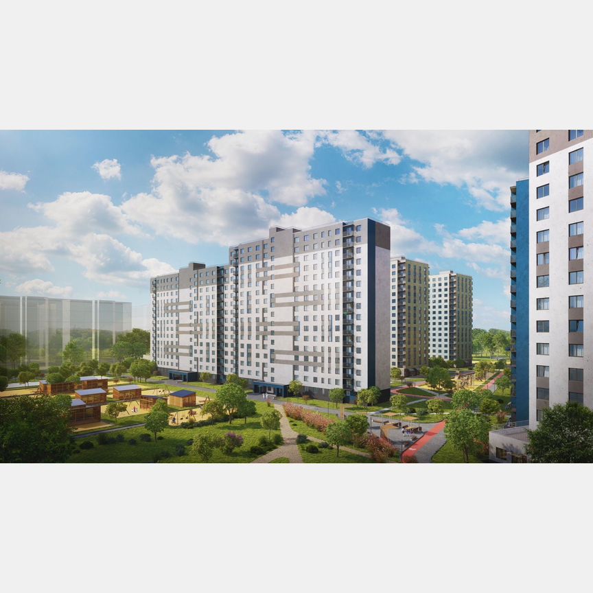 Квартира-студия, 23,3 м², 8/16 эт.