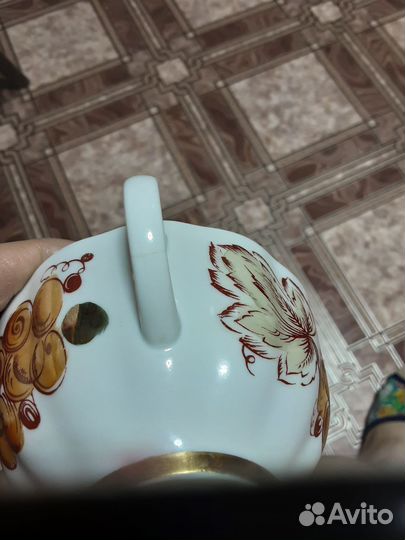 Чайный набор лфз на 5 персон. Золотая осень