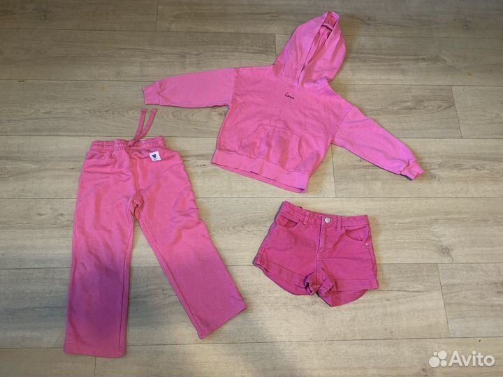 Пакет фирменных вещей для девочки 110-116