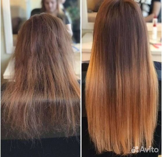 Модель на наращивание волос