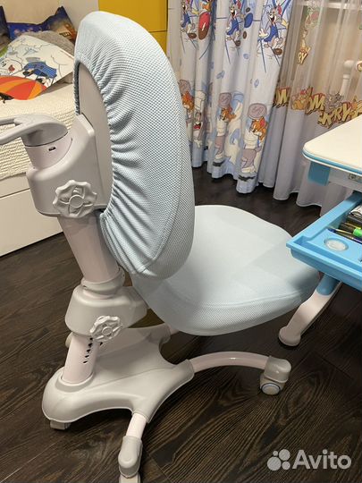 Растущая парта и стул mealux