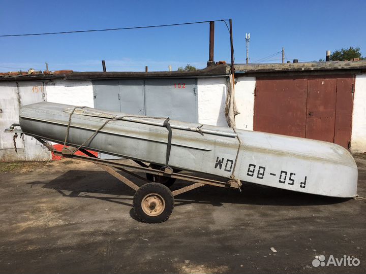 Дюралевая моторная лодка 