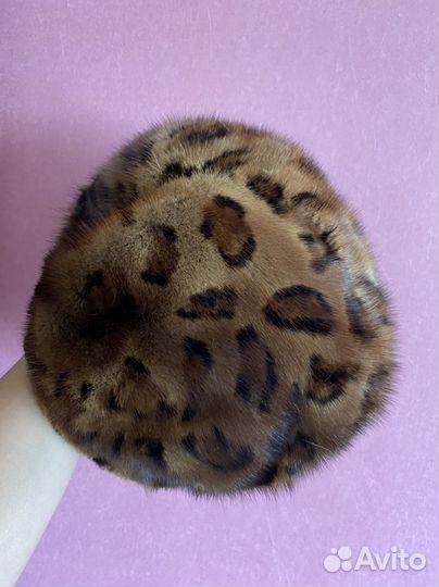 Шапка норковая берет