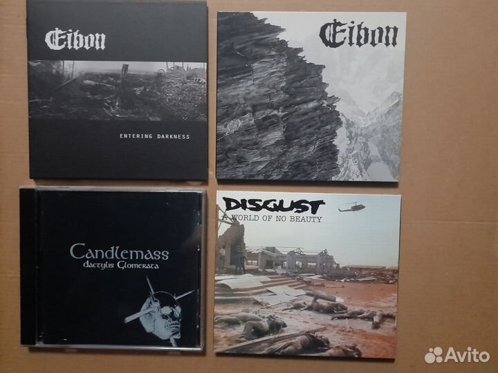 Фирменные CD разных metal исполнителей. Люкс