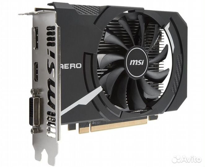 Видеокарта msi radeon rx560 4 gb