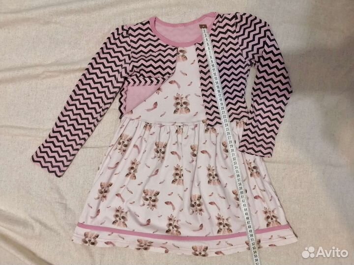 Детские вещи пакетом для девочек 110 см