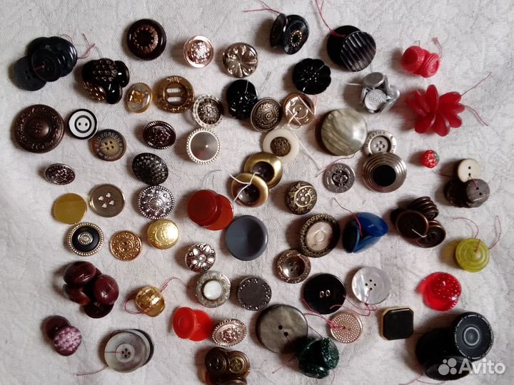 Коллекция пуговиц. Винтаж и другие