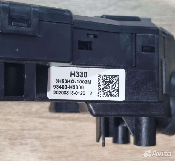 Подрулевой переключатель hyundai solaris 2