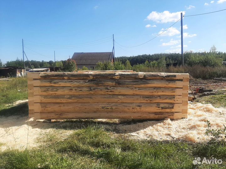 Сруб бани 3х4