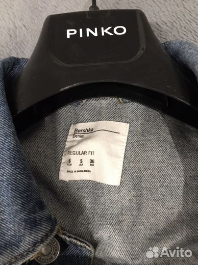 Новая куртка джинсовка bershka S