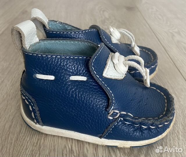 Мокасины кожаные фирмы Котофей (Размер 18)