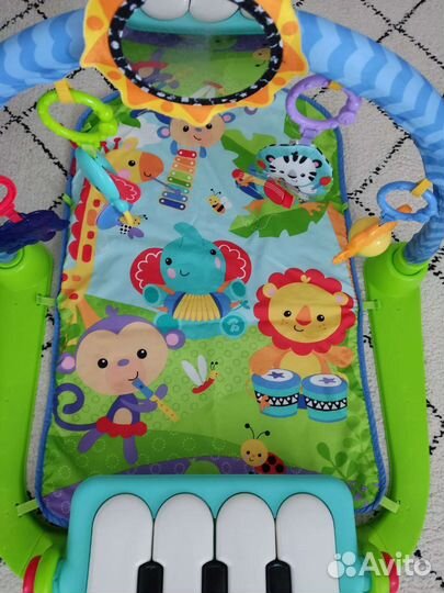 Детский коврик развивающий Пианино Fisher Price