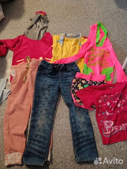 Вещи пакетом на девочку 7 8 лет
