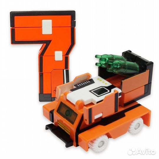 Фигурка-трансформер Трансботы XL Боевой расчет пв