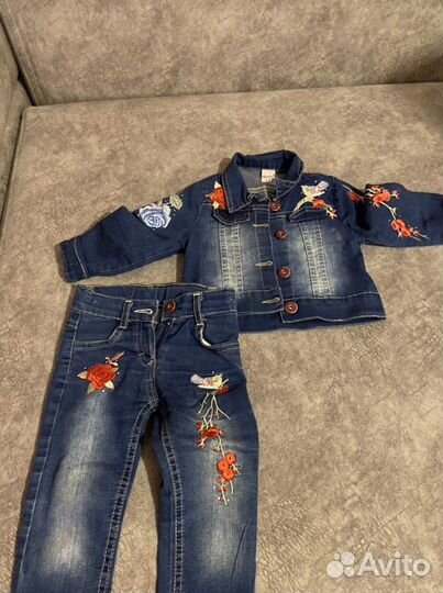 Джинсовый костюм