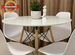 Кухонный стол круглый 80 см и 4 стула Eames