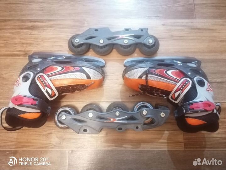 Коньки и ролики 2 в 1