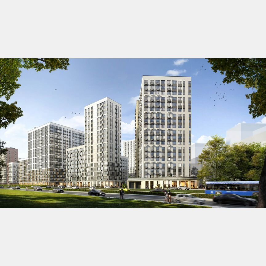 3-к. квартира, 53,4 м², 5/9 эт.