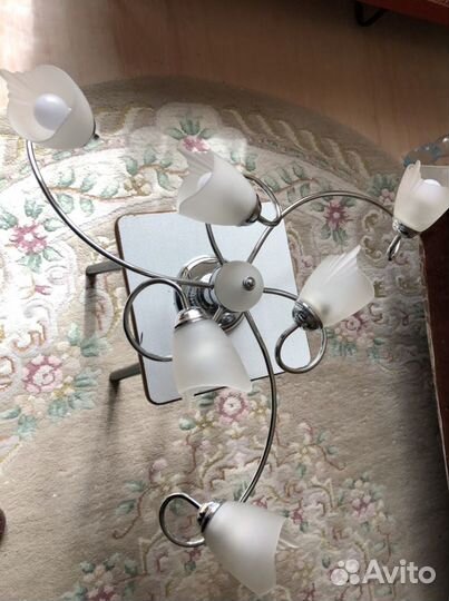 Люстра 6 рожковая