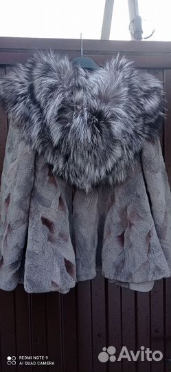 Новая шуба бобёр/чернобурка