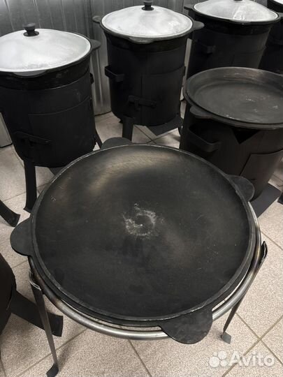 Чугунный садж на 22 литра