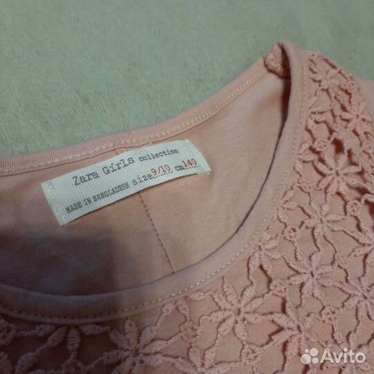 Лонгслив zara 140