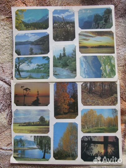 Календари «Природа» 1971- 2002 гг