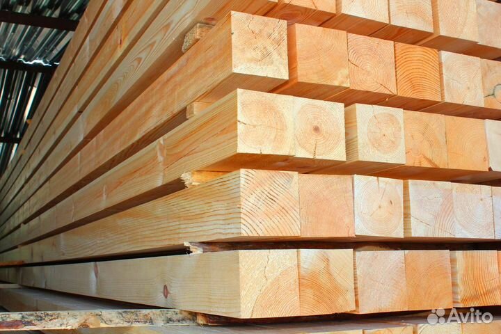 Строганный брус 90х90х6000мм, гост, опт