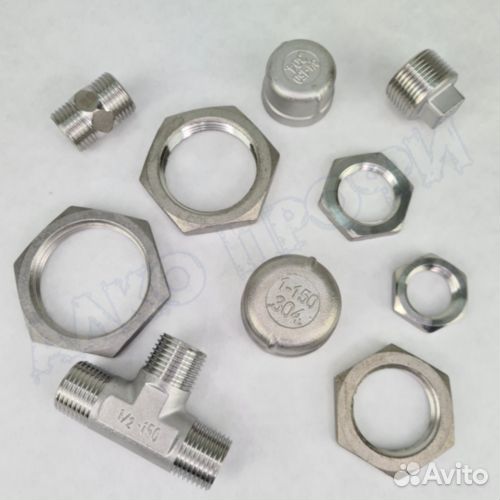 Переходник резьба-резьба из пищевой нержавеющей ст