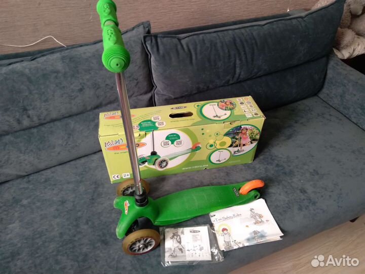 Самокат детский трехколесный бу