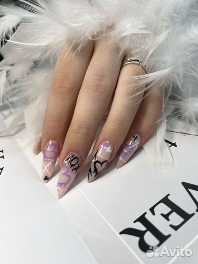 Маникюр гель лак