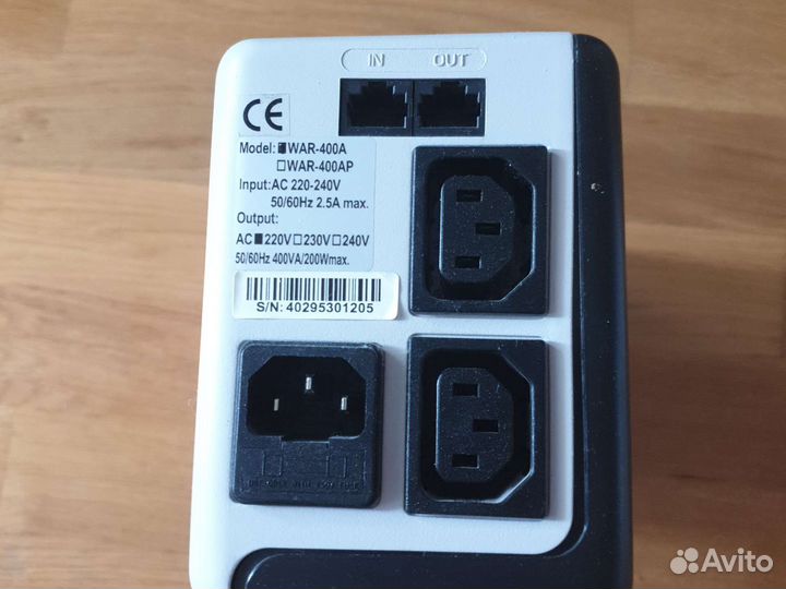 Ибп Powercom WAR-400A