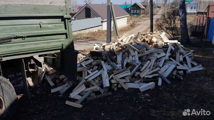 Дрова колотые