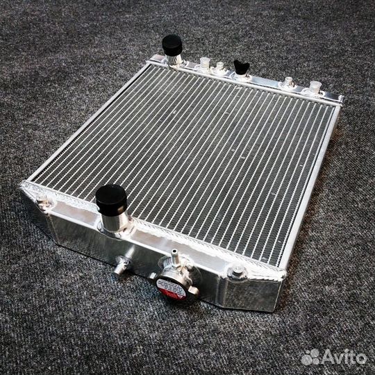 Радиатор двигателя алюминиевый Honda Civic 92-02