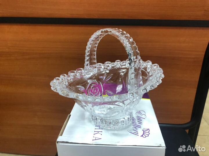 Ваза- конфетница новая