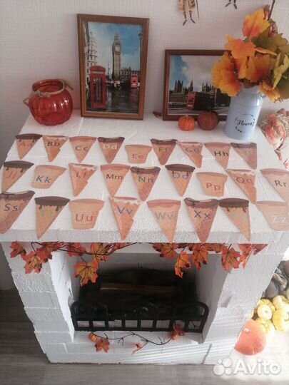 Карточки для изучения английского алфавита