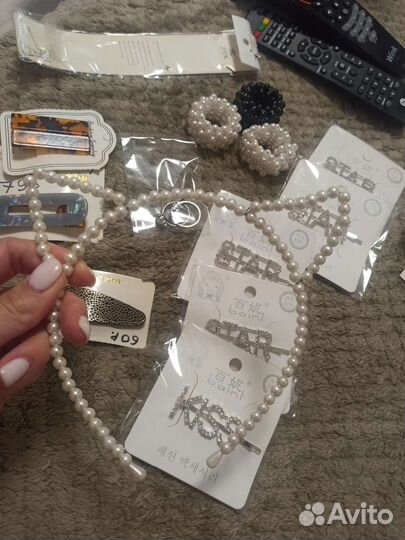 Заколки, ободок