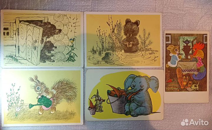 Открытки художника Голубева А.В