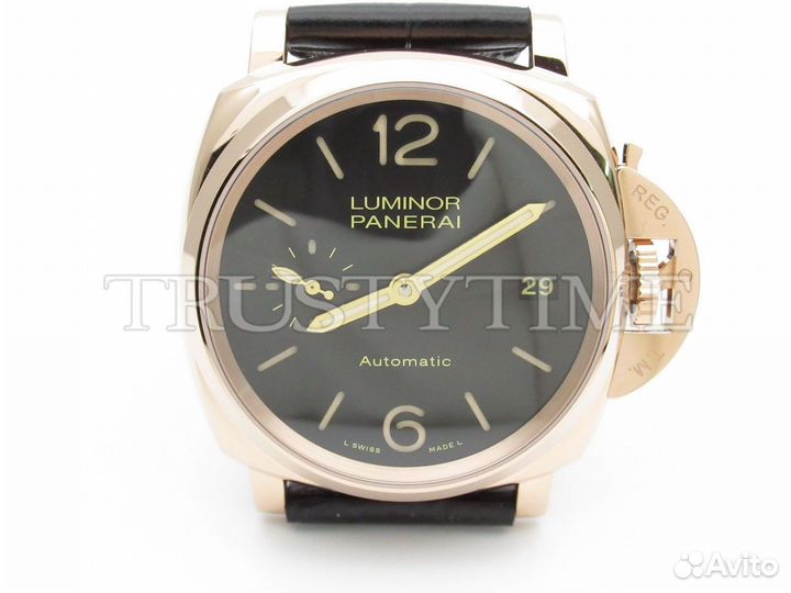 Часы Panerai Luminor Due 3 Days Automatic Oro Rosso 38 mm PAM00908