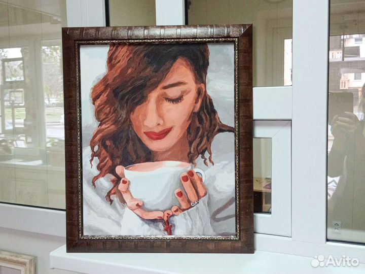 Картина по номерам новая на подрамнике 40*50 в