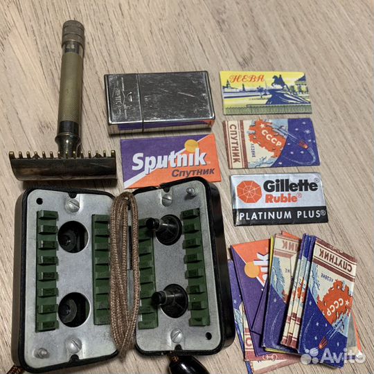 Станок Trade gillette mark, правка лезвий СССР