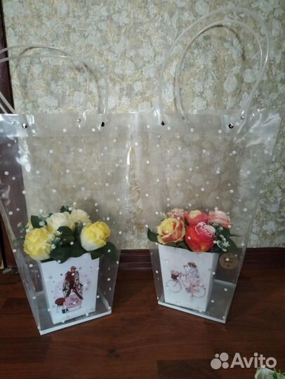 Мыльные цветы букет