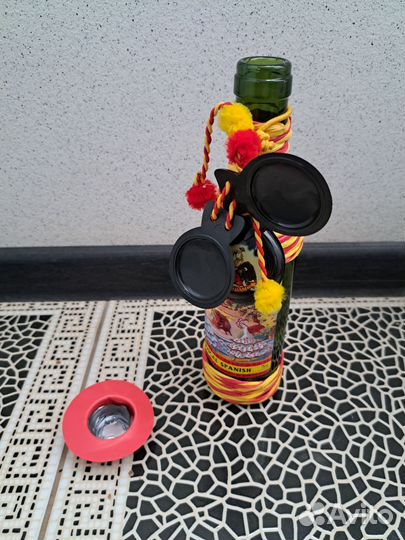 Коллекционная бутылка Сангрия/Sangria,375мл,пустая