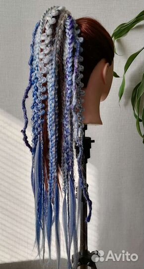 Афрохвост на резинке