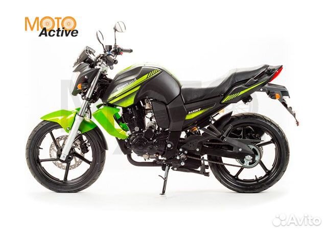 Мотоцикл дорожный Motoland bandit 250 зеленый