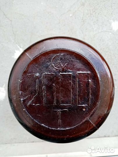 Банка СССР темное стекло 2 л