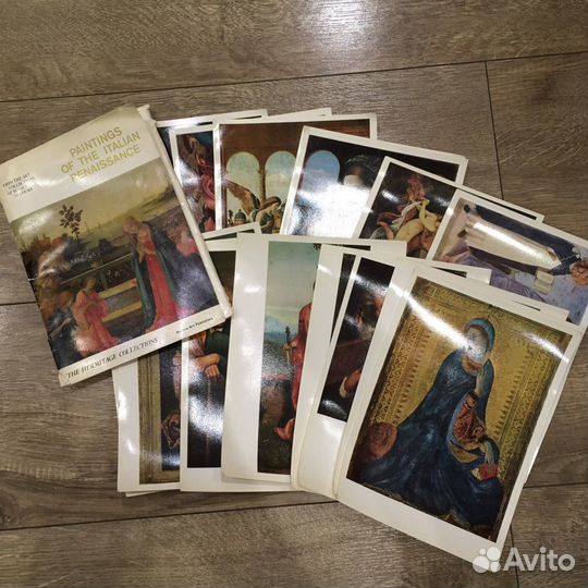 Открытки с живописью, иллюстрациями